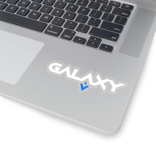 mcGalaxy Version 2 - White Logo Stickers